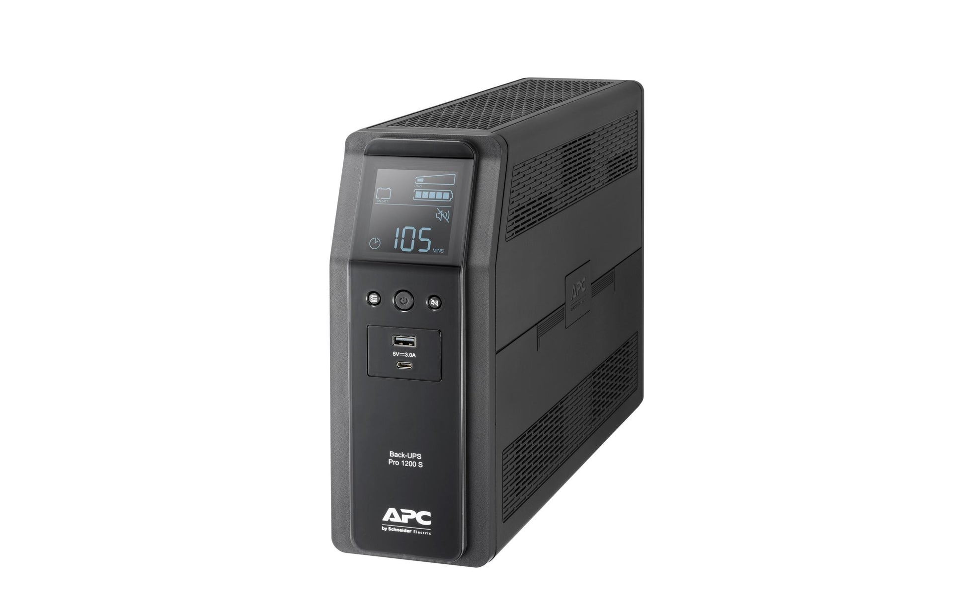 APC BR1200SI USV 1,2 kVA/720 W Line-Interaktiv – Tower – C13×8 – schwarz