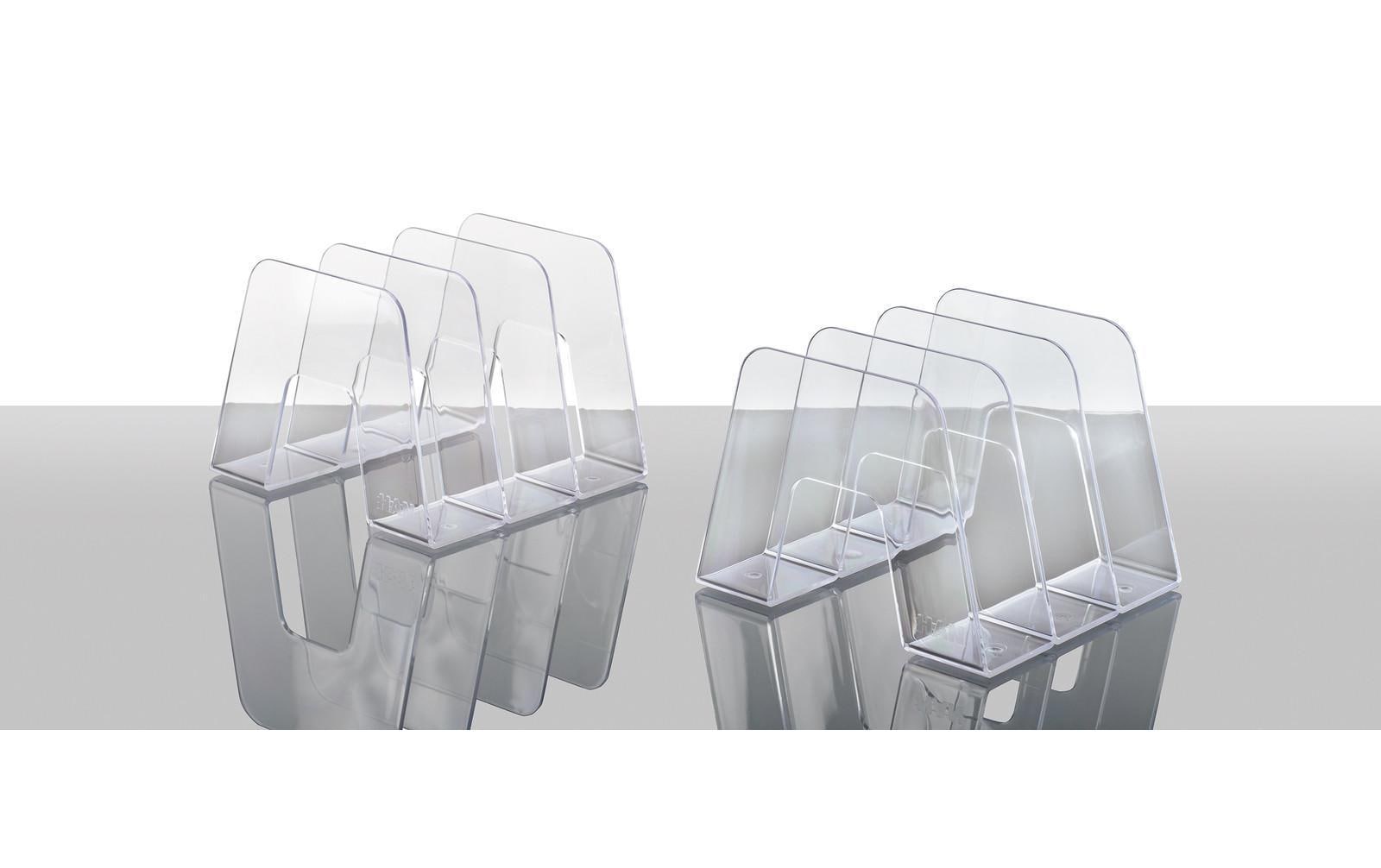 HAN Katalogsammler – für C4 – Polystyrol (PS) – transparent – 209 × 224 × 163 mm – 2 Stk.