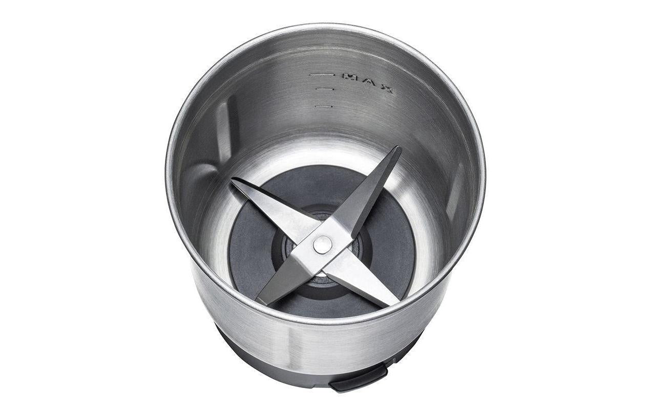Rommelsbacher EGK 200 Kaffeemühle – 70 g, Schlagmahlwerk, Silber