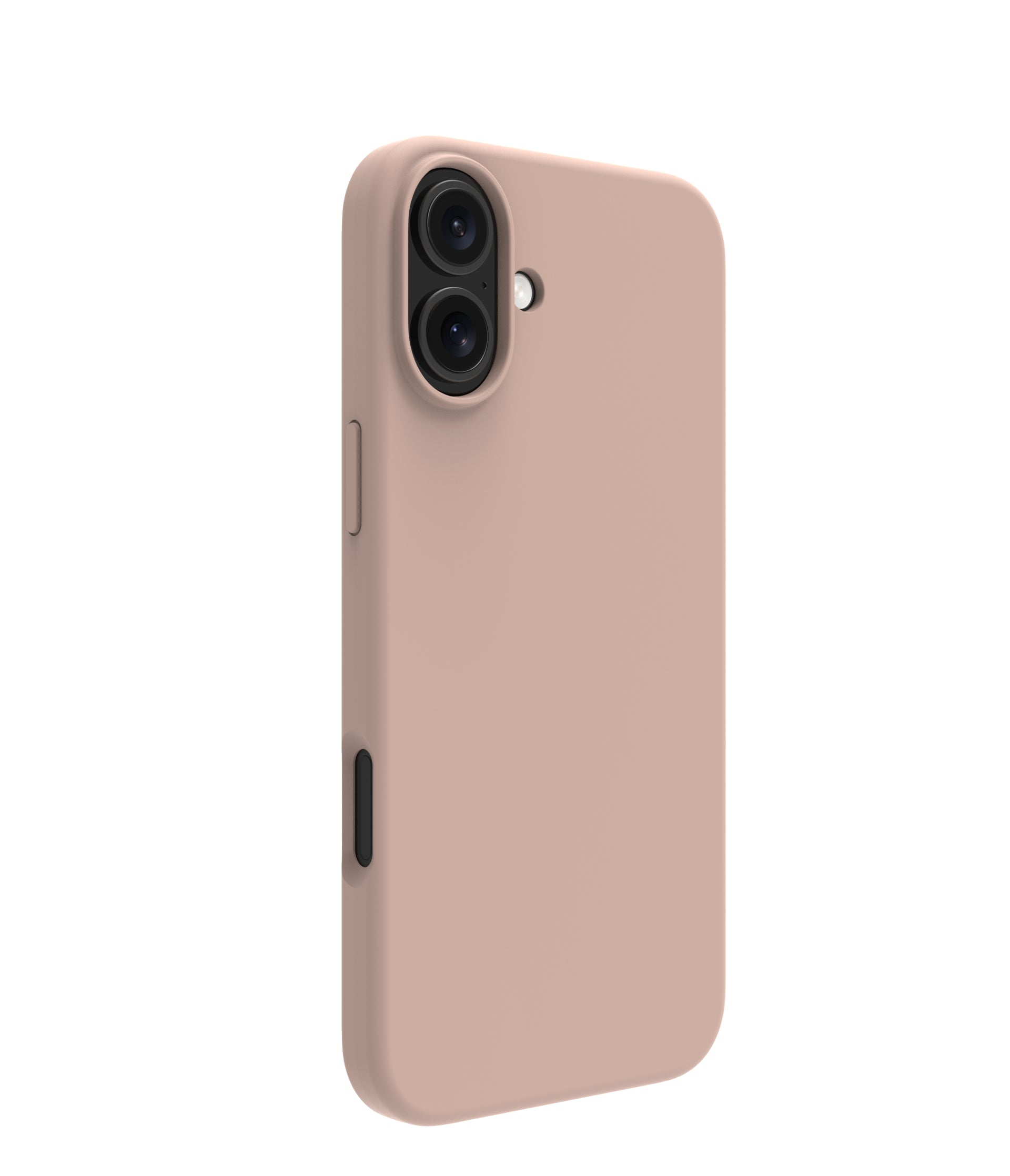 dbramante1928 Monaco – Backcover – für Apple iPhone 16 Plus, MagSafe, Silikon, Pink Sand