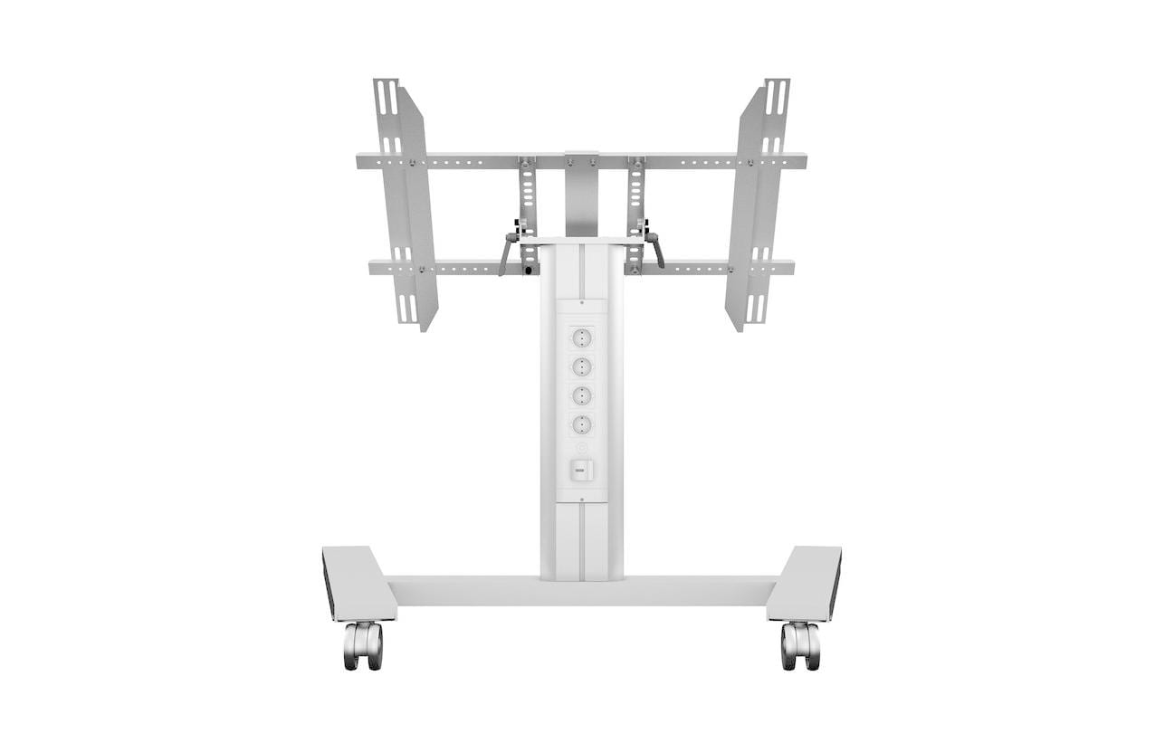 Multibrackets 80 HD – neigbarer Displayständer für 44", VESA 100×400, bis 60 kg, silber