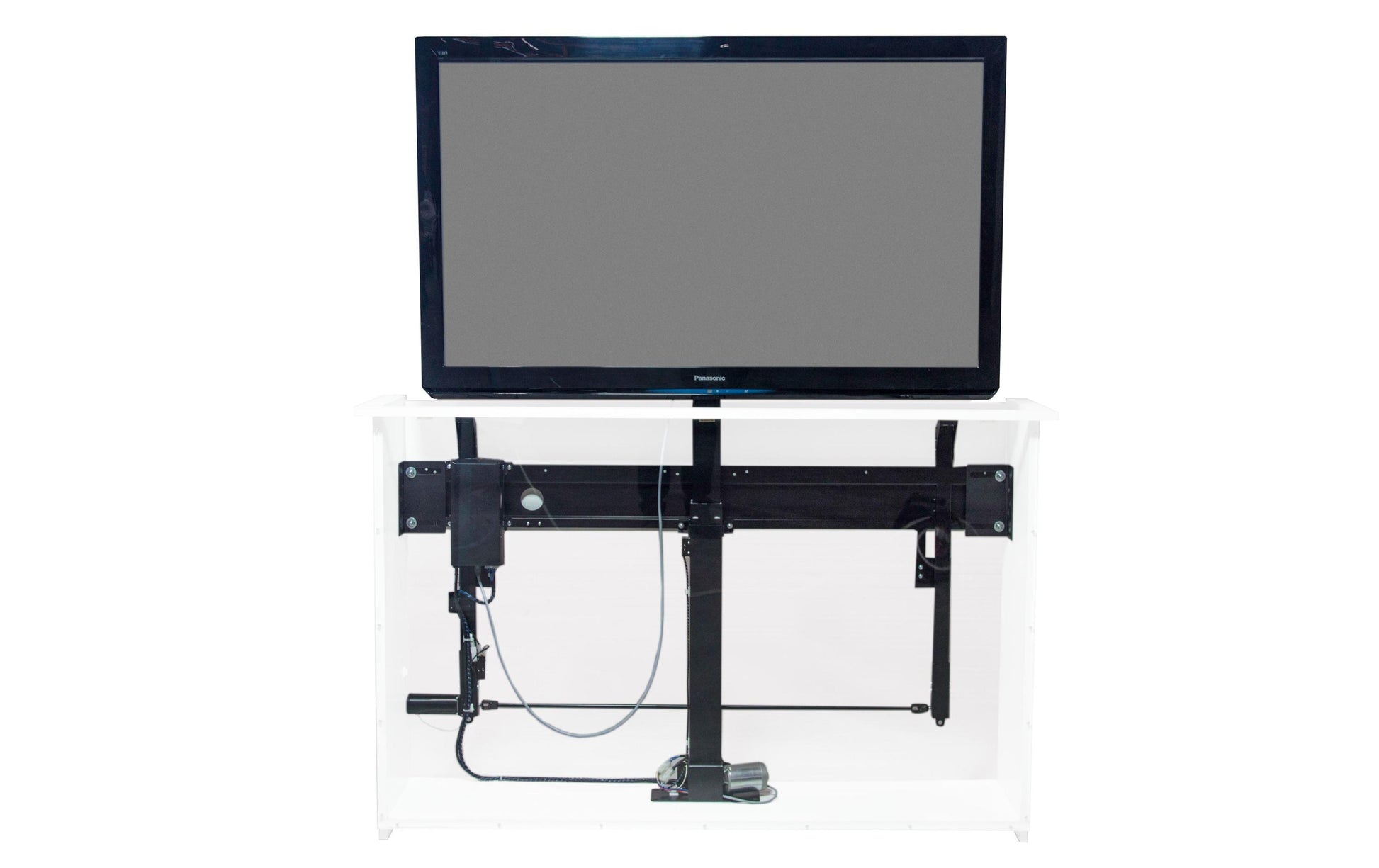 DSS 0638 – Displayständer, drehbar, motorisiert, bis 65", bis 70 kg, schwarz