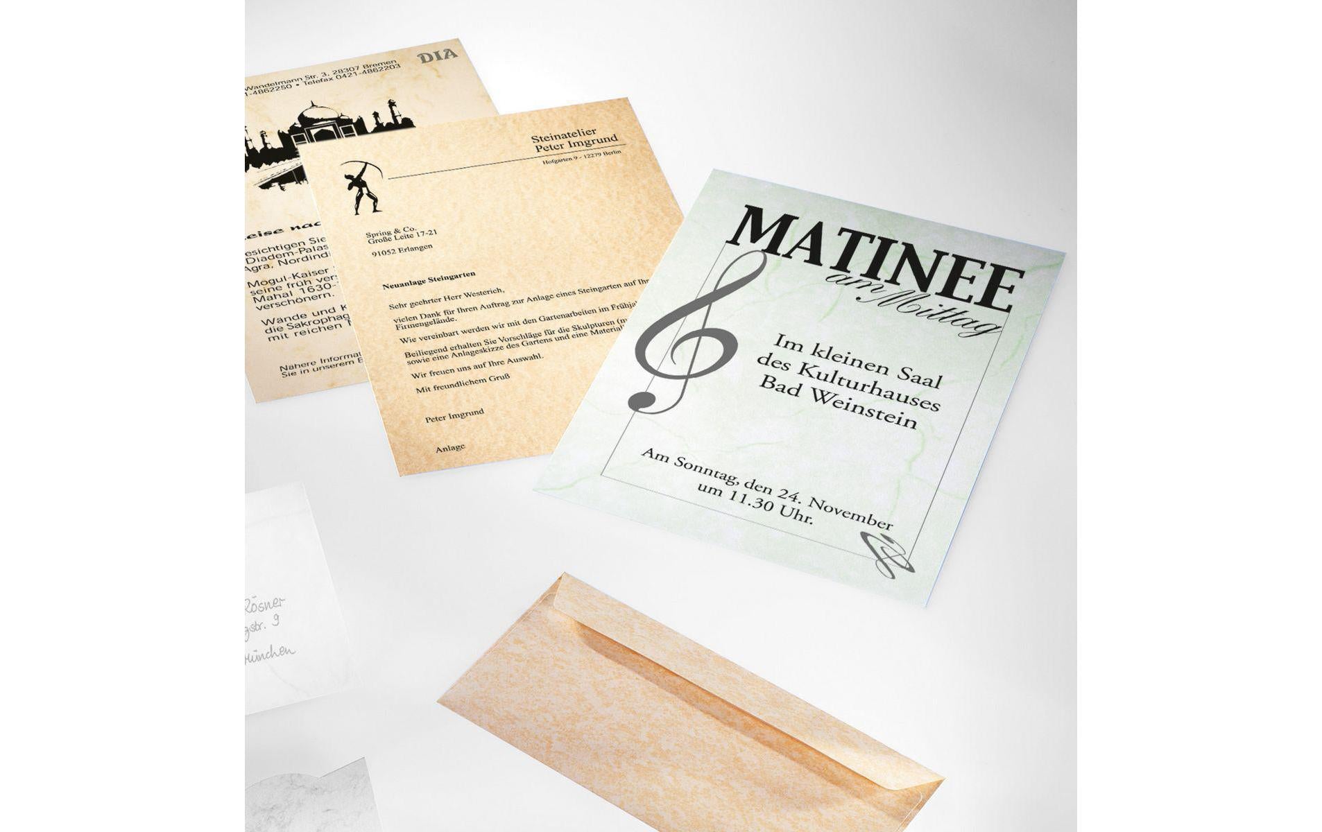 Sigel Kopierpapier – A4, 90 g/m², Grau – für Inkjet – 100 Blatt