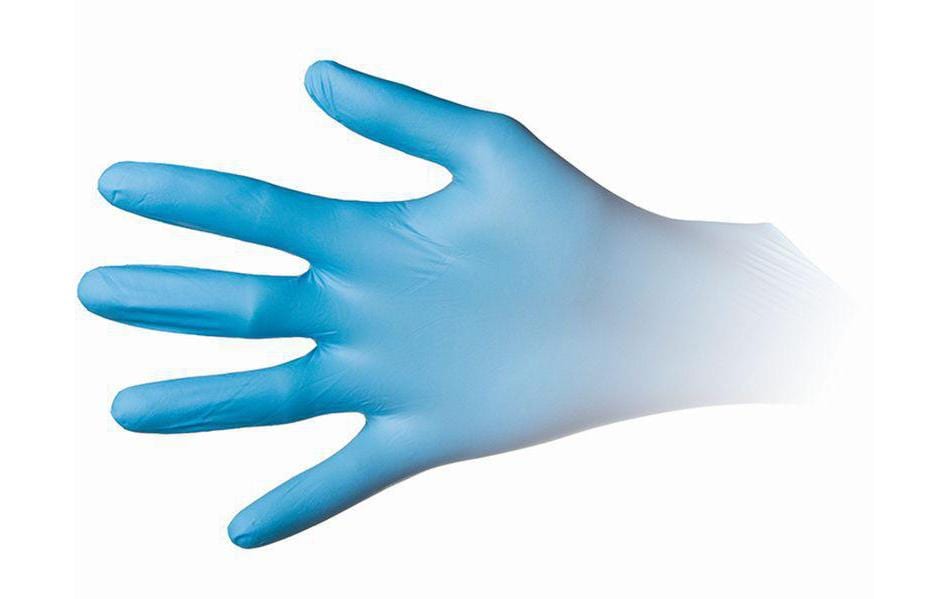 Secondskin Einweghandschuhe Nitril – XL – Blau, EN 420, EN ISO 374-1/4/5, ASTM D6319