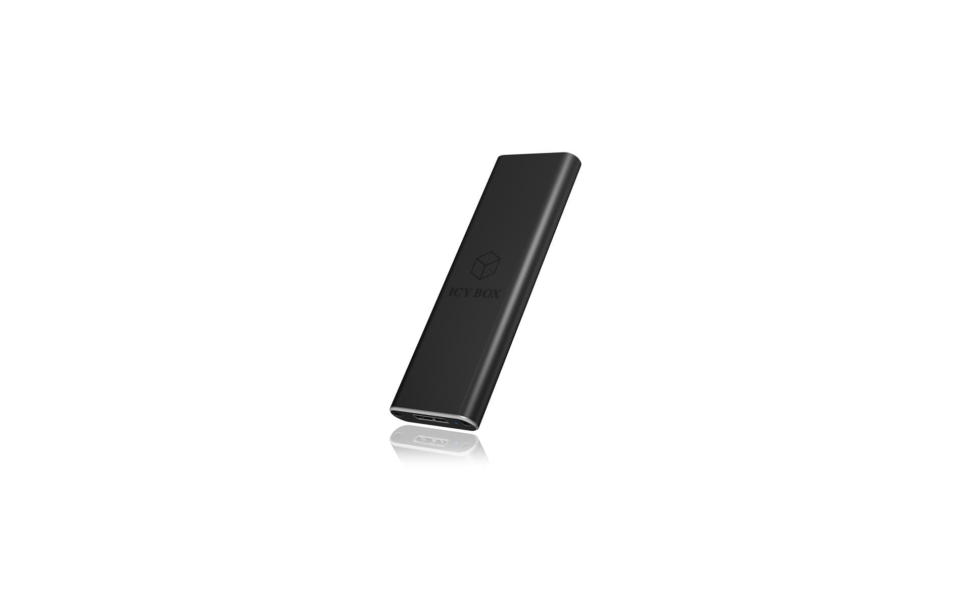 ICY BOX IB-183M2 – 1-Schacht SSD-Gehäuse – für M.2 SATA (30/42/60/80 mm)