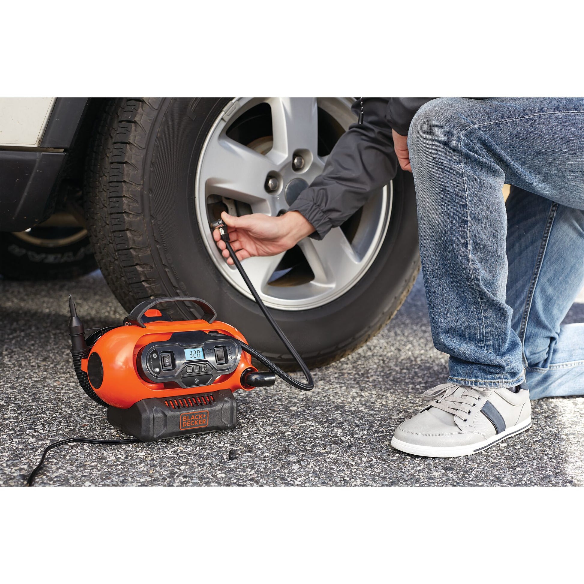 Black & Decker BDCINF18N Akku-Kompressor – 18 V – 11 bar, 160 l/min – Solo