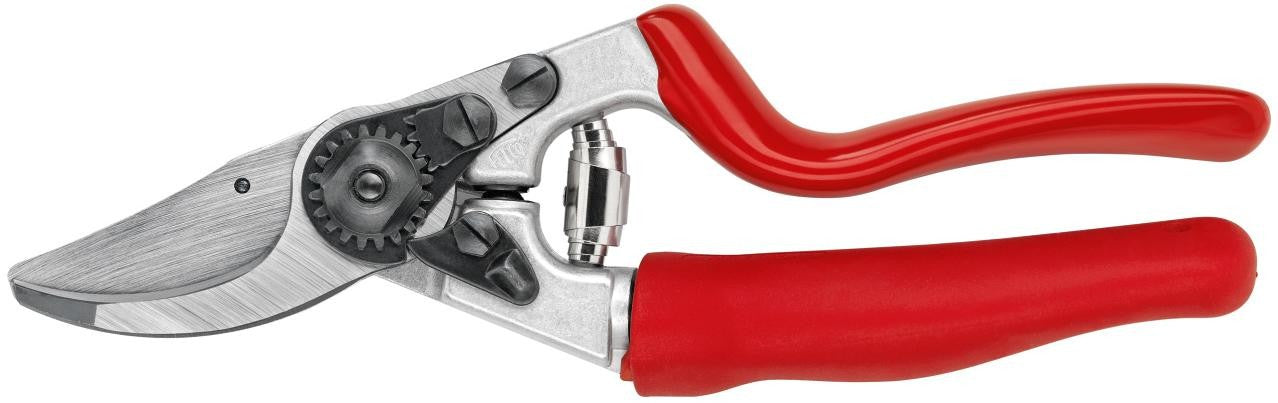 Felco 7 Rollgriff – Amboss-Gartenschere 25 mm, Aluminiumgriff, Rot, 1 Stk.