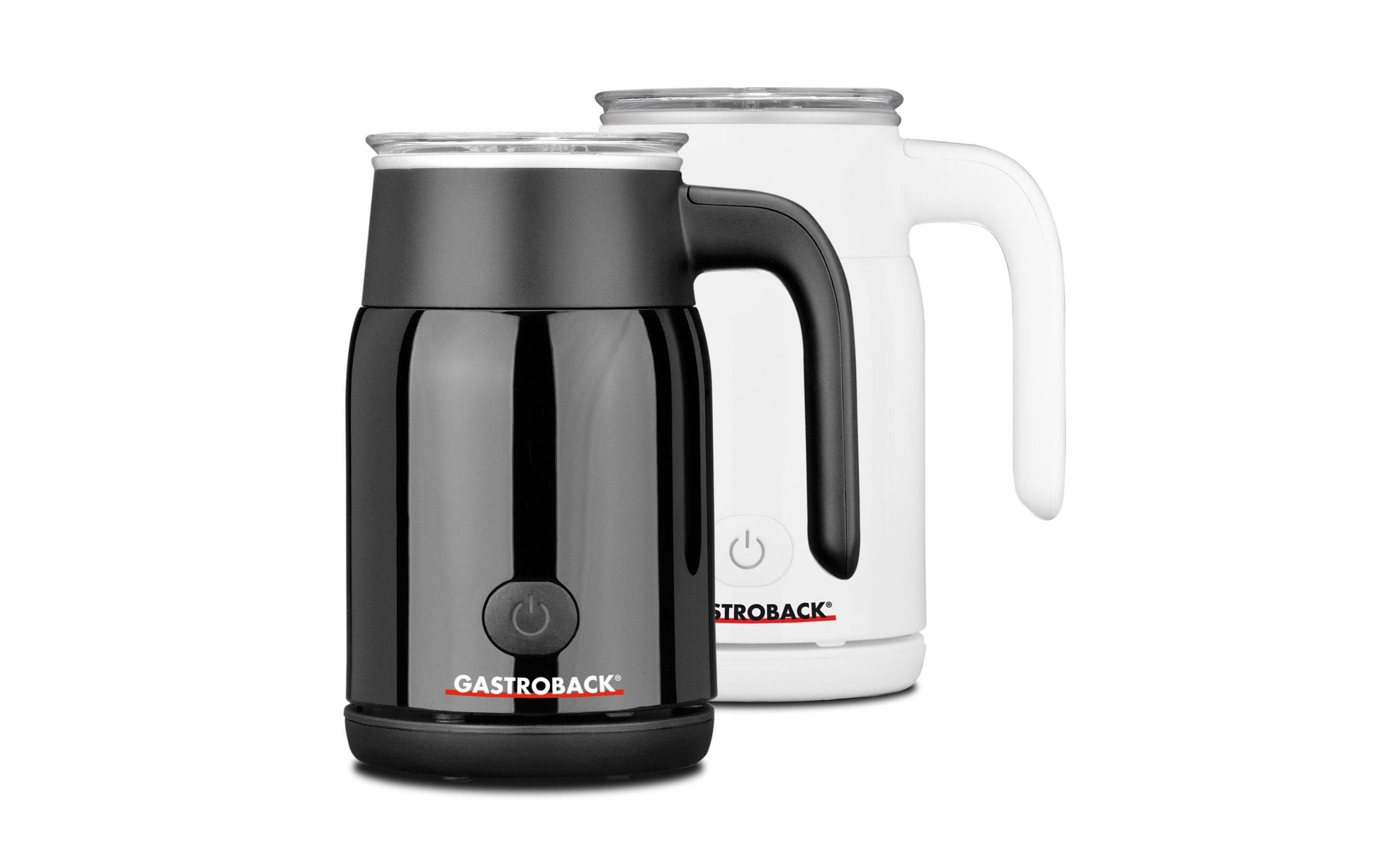 Gastroback Milchschäumer – 350 ml, heiss/kalt, netzbetrieben, schwarz
