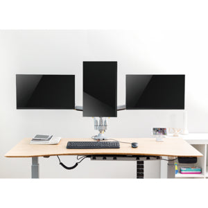 LogiLink BP0052 – Monitorarm Tischhalterung – 3 Monitore – 13–32" – VESA 75×75/100×100 mm – bis 7 kg/Monitor –