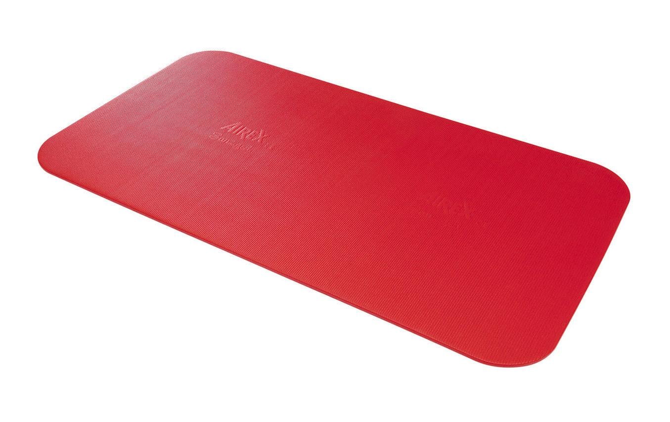 Airex Anti-Ermüdungsmatte – 100 × 185 cm, 1,5 cm, rot, faltbar, für Fitness, Gymnastik