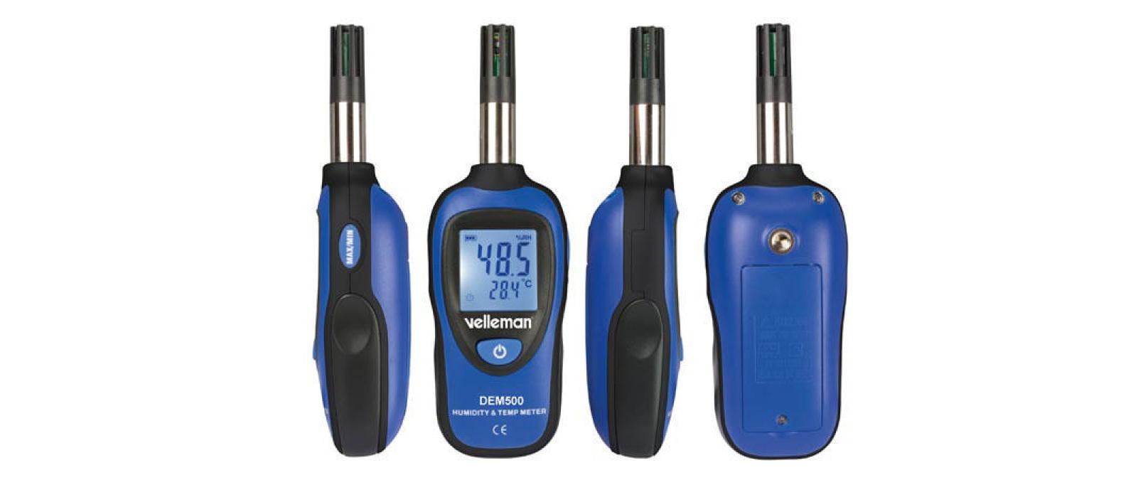Velleman DEM500 Temperatur- und Feuchte-Messgerät