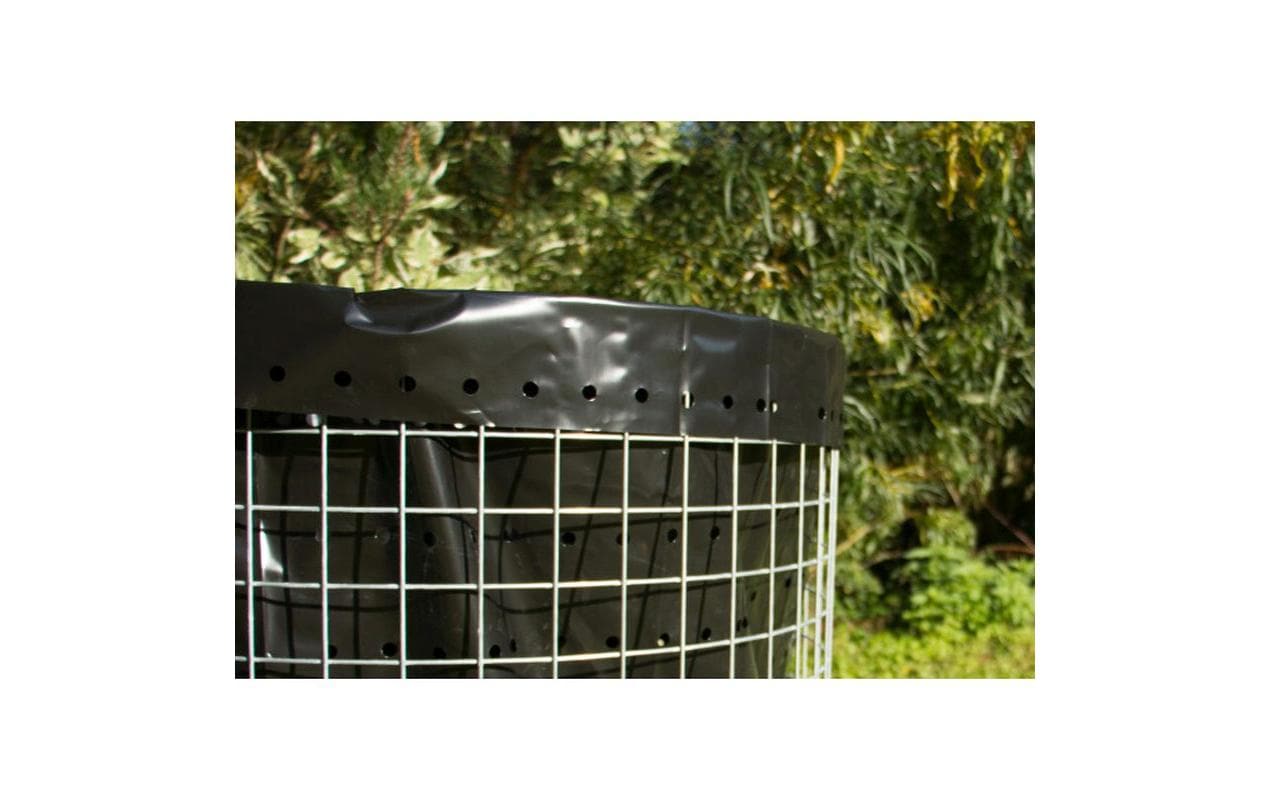 Colibri Containerbeutel für Drahtsilo – HDPE, schwarz, 345 × 1200 × 430 mm, 3 Stk