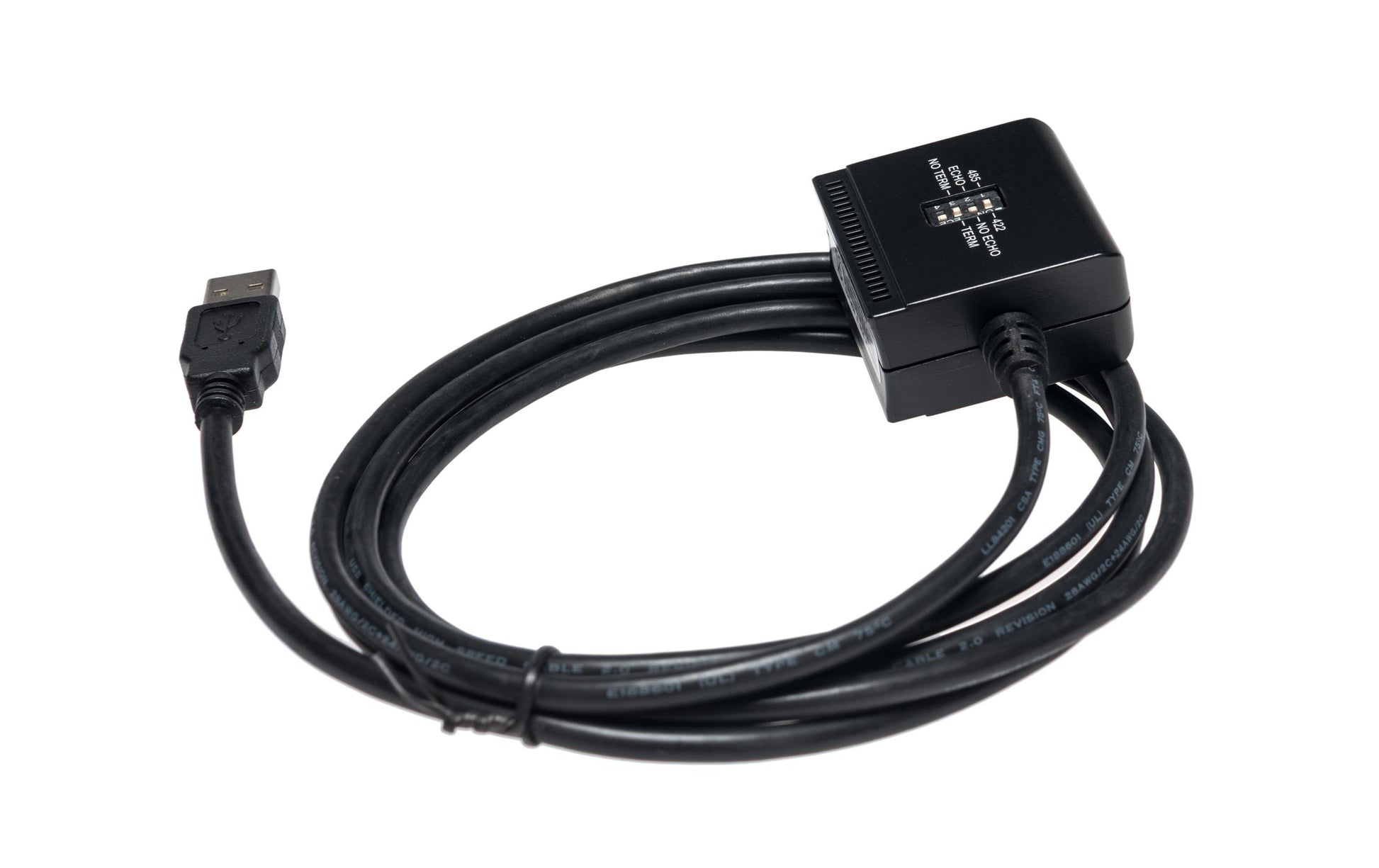 EXSYS EX-1303 USB-Seriell Konverter USB-A zu DE-9 (RS-422/RS-485) – 1,8 m, USB 2.0, FTDI – Schwarz