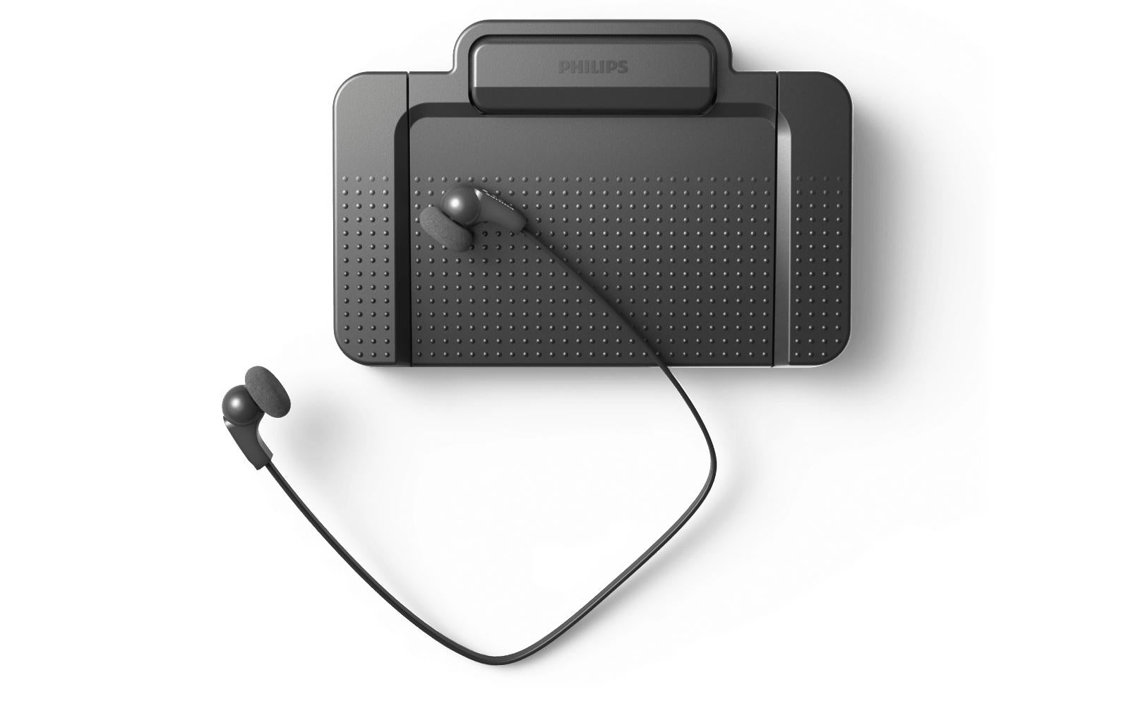 Philips LFH7277 – Transkriptions-Set – USB, 3,5-mm-Klinke, kabelgebunden – für PC – Schwarz, Kunststoff