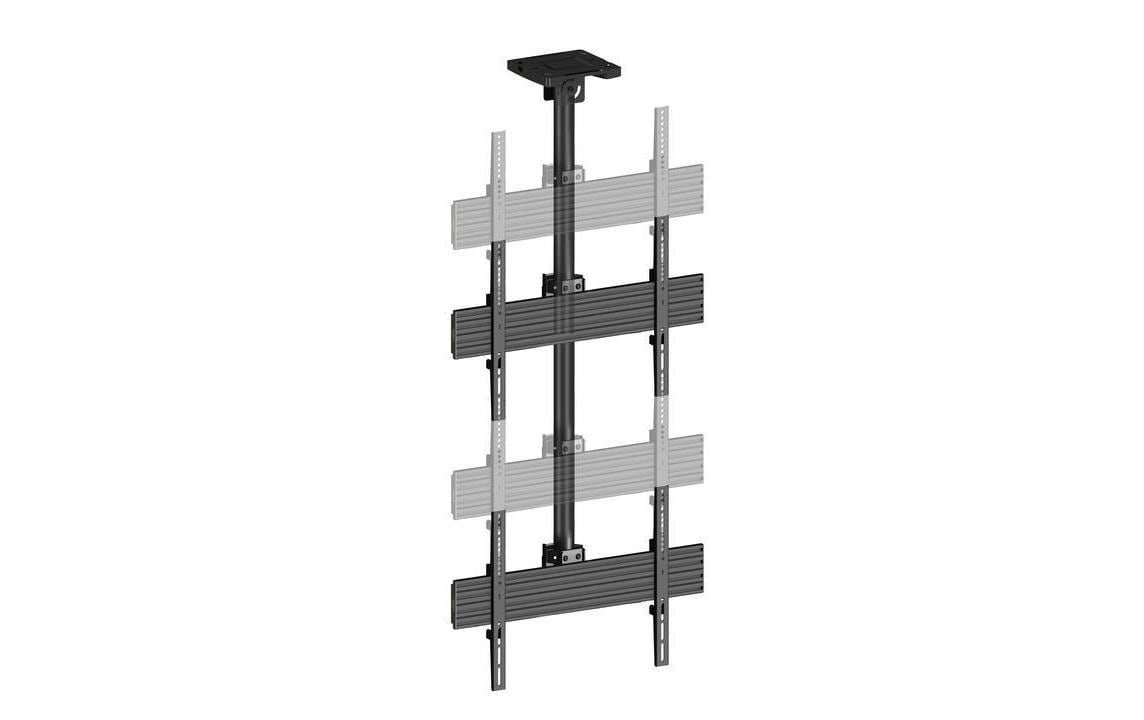 Multibrackets Pro MBC2U – Deckenhalterung, fix, bis 65", bis 100 kg, schwarz