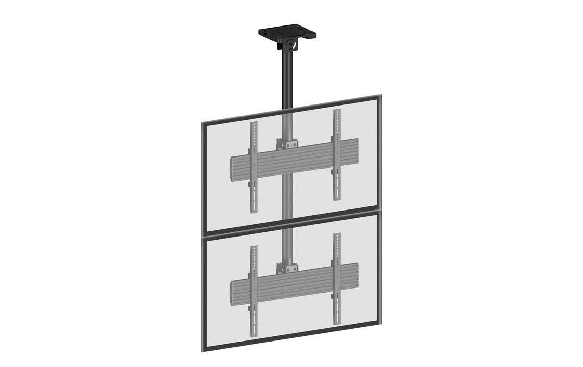 Multibrackets Pro MBC2U – Deckenhalterung, fix, bis 65", bis 100 kg, schwarz