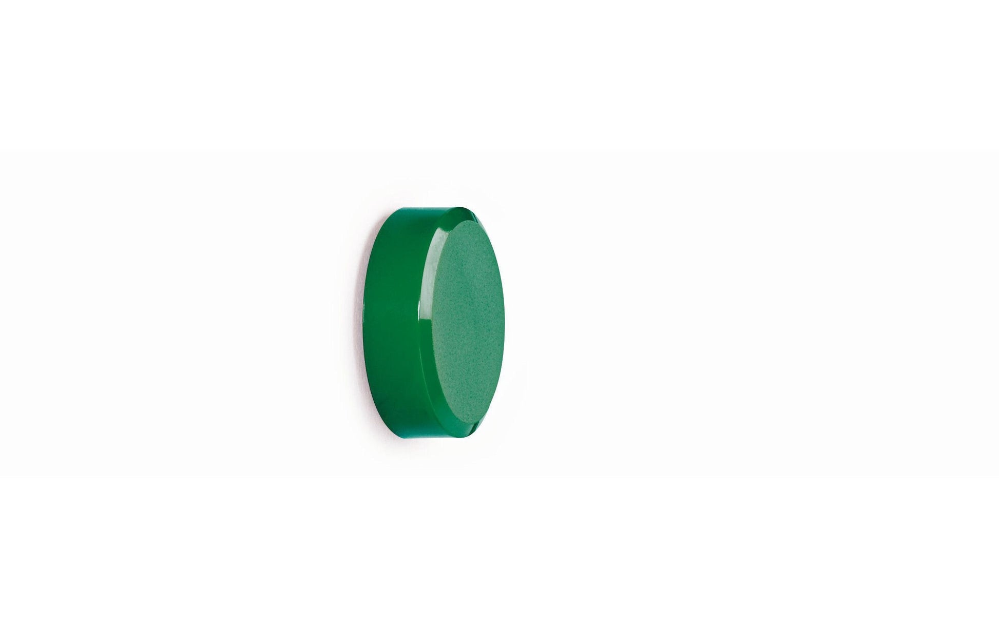 MAULpro Rundmagnete – Ø 30 × 10 mm, grün, Kunststoff, 20 Stk.