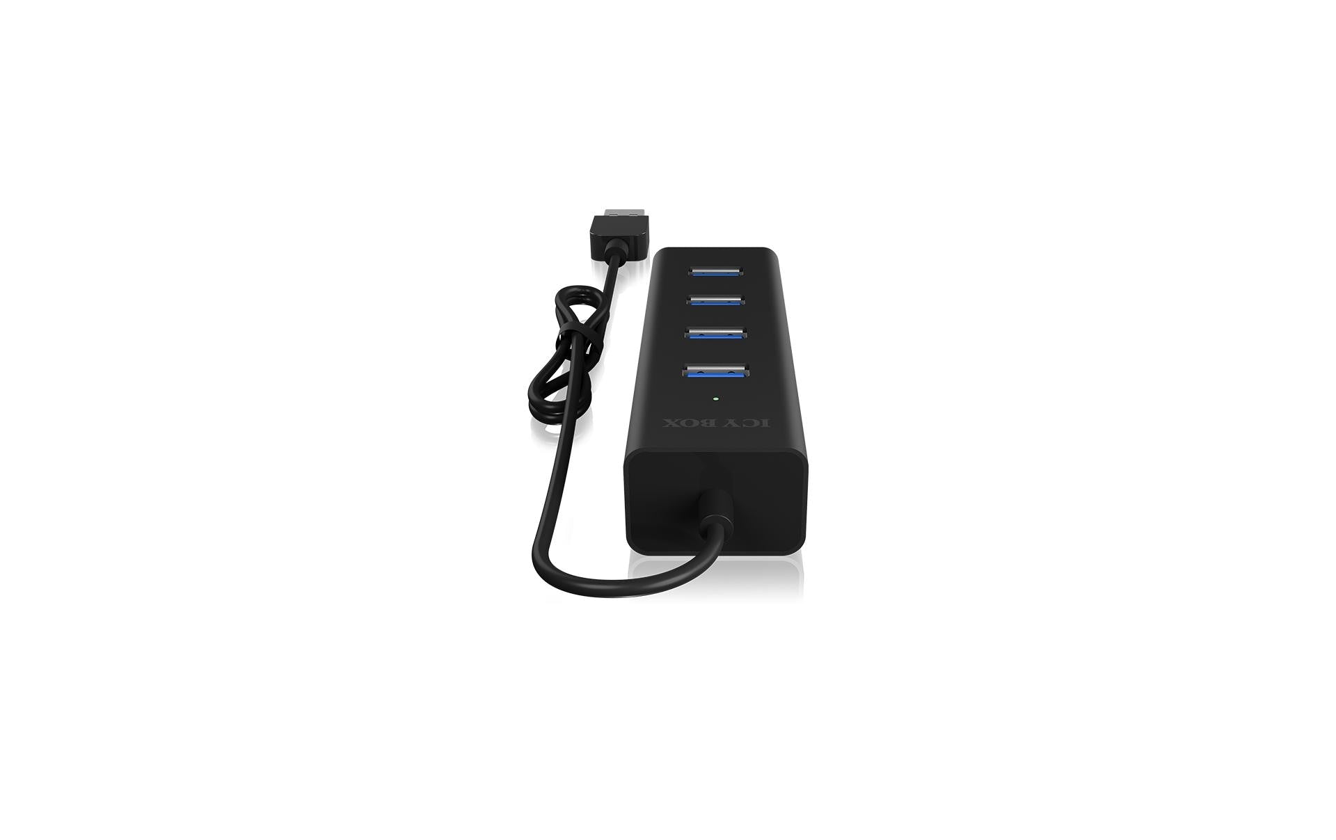 ICY BOX IB-HUB1409-U3 USB-Hub – 4× USB-A, für Windows/Mac/Linux