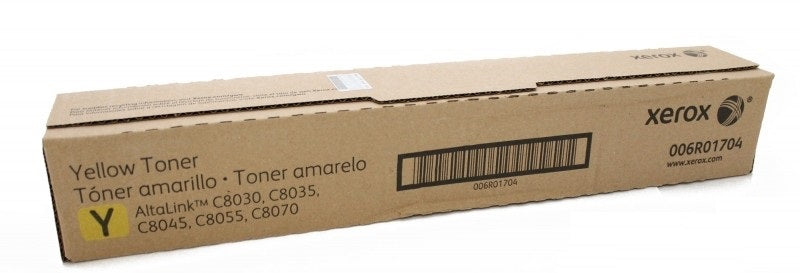 Xerox 006R01704 Gelber Toner – Original – 15'000 Seiten – für Xerox AltaLink C8030/C8035/C8045 und andere