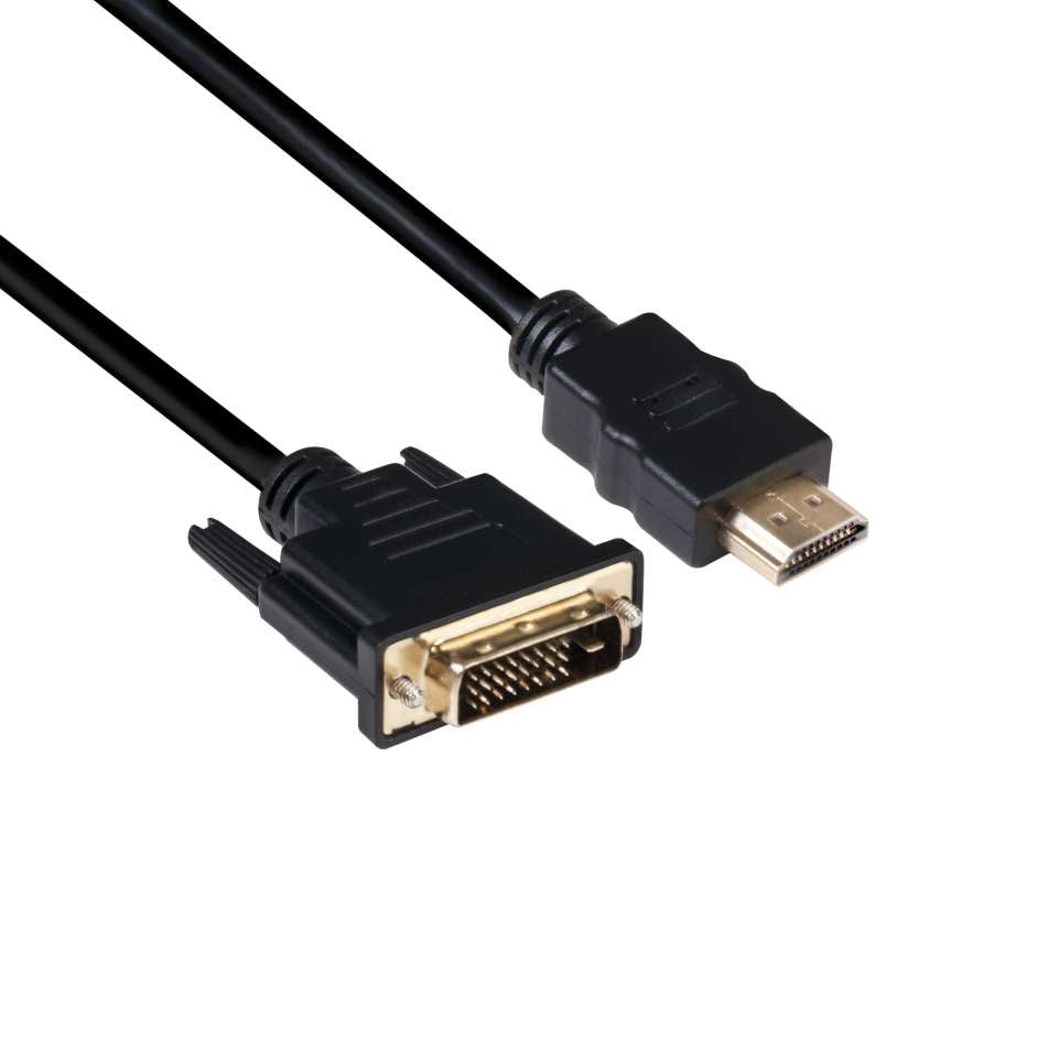 CLUB3D Club 3D DVI auf HDMI Kabel HDMI 1.4 4K 30 Hz – 2 m