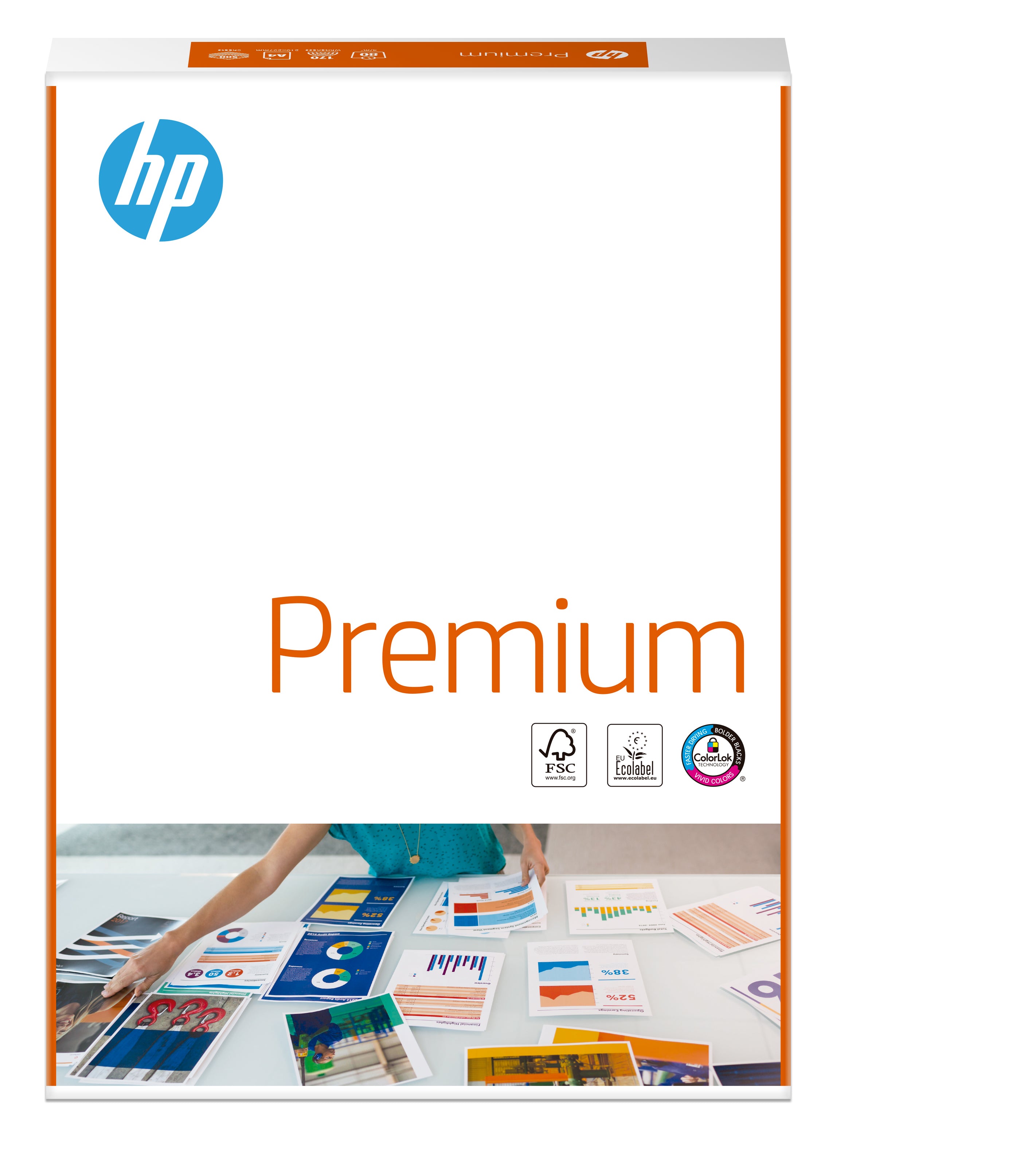 HP Kopierpapier Weiss – A4, 90 g/m², 500 Blatt