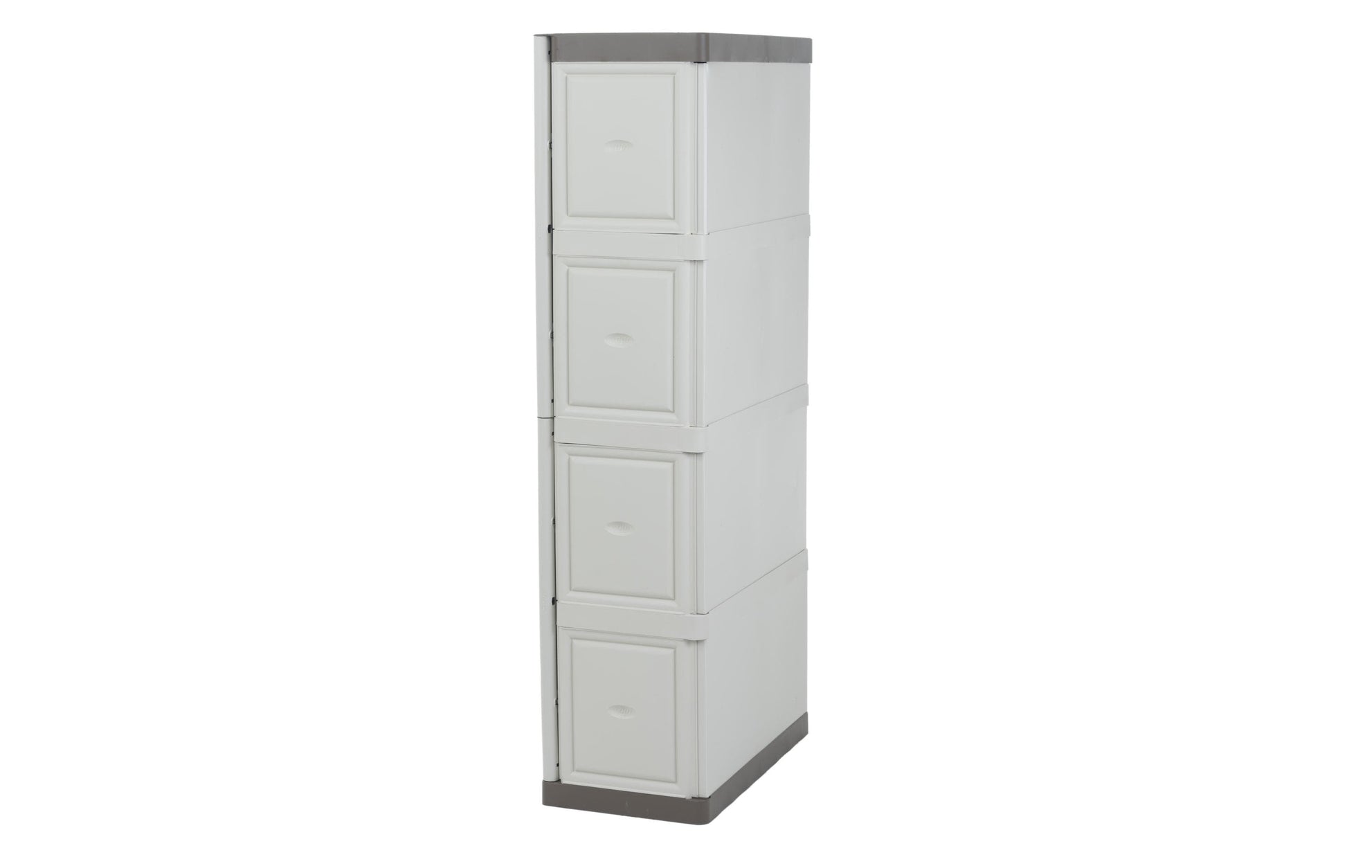 Art plast ArtPlast S71/PST – Gartenschrank, 3 Tablare, 450 l, 700 × 390 × 1650 mm, beige, Kunststoff