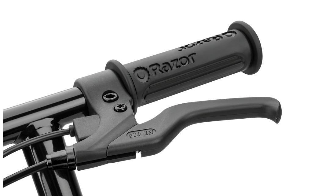 Razor Power Core E90 Elektroroller – 16 km/h, 24 km Reichweite, 12 V Akku – ab 8 Jahren – schwarz