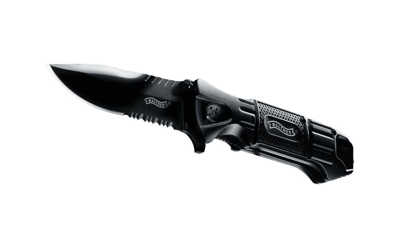 Walther 5.0715 – Klappmesser 85 mm, Aluminium, Liner-Lock