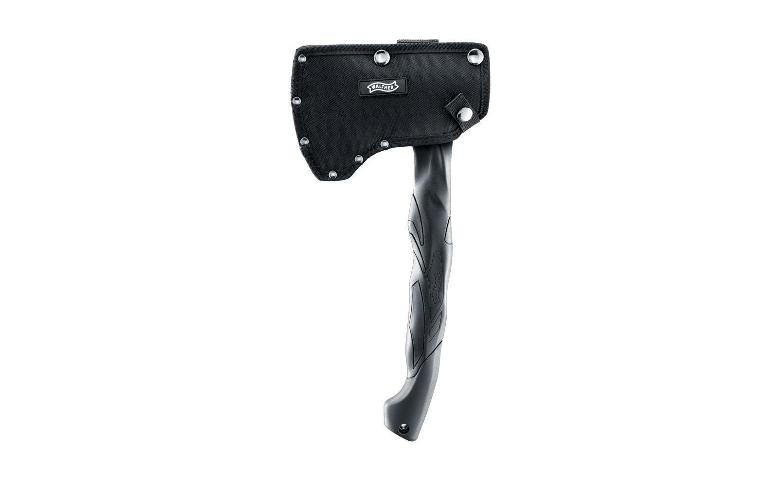 Walther MFA I Axt – Länge 365 mm, Klingenlänge 90 mm, Gewicht 0,875 kg – inkl. Holster mit Gürtelschlaufe