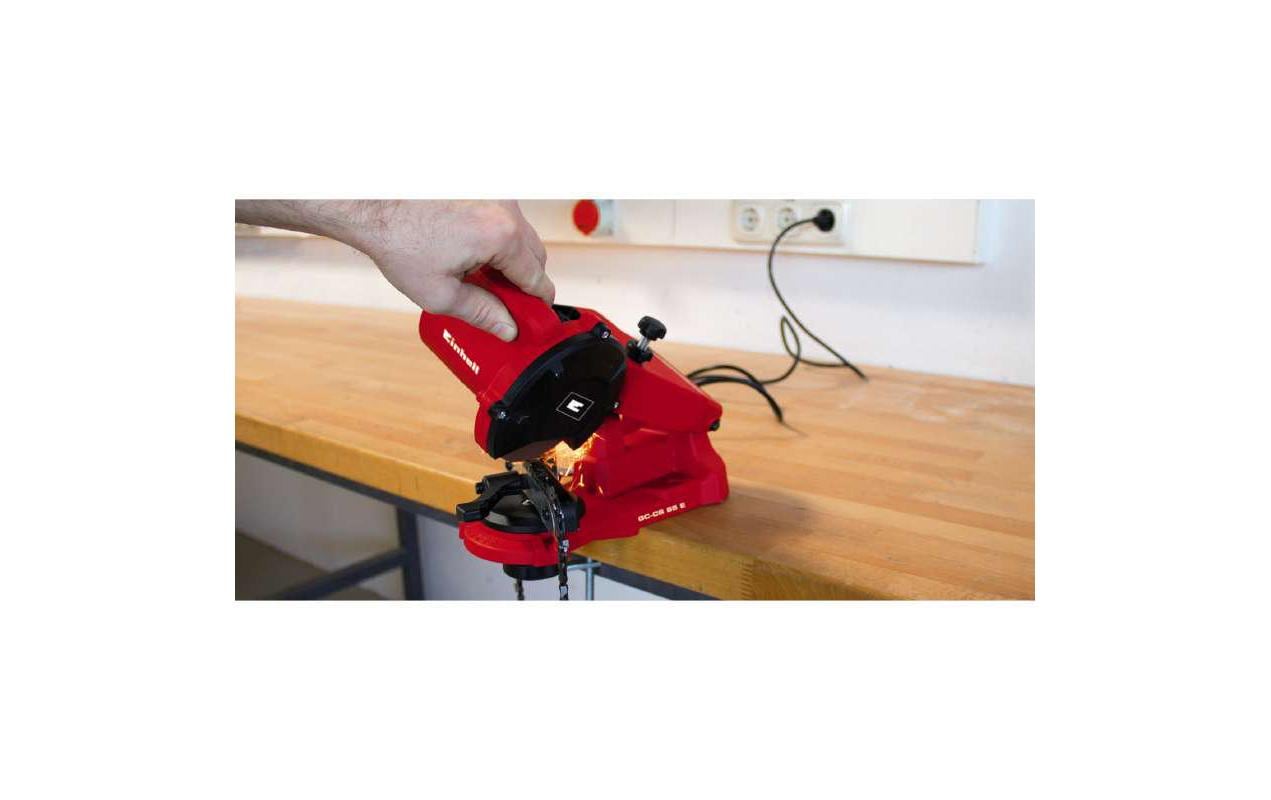 Einhell GC-CS 85 E Sägekettenschärfgerät – 85 W – für Sägeketten
