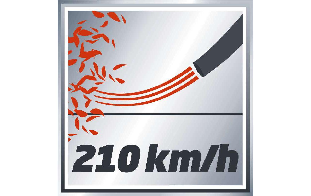 Einhell GE-CL 18 Li E Akku-Laubbläser – 18 V – Luftstrom 210 km/h – Solo – Power X-Change