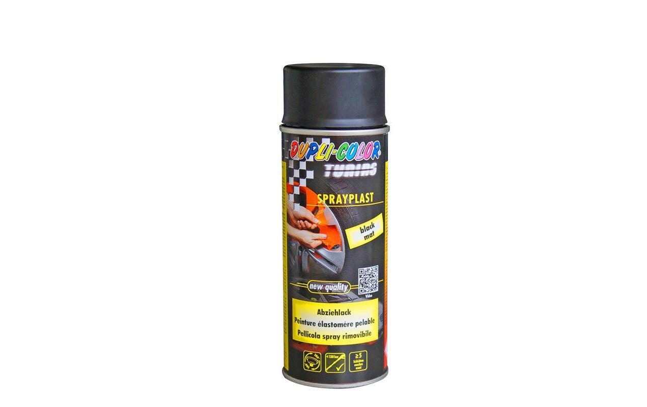 Dupli-Color Farbspray für Räder – schwarz, matt – 2×400 ml (800 ml) – für Metall