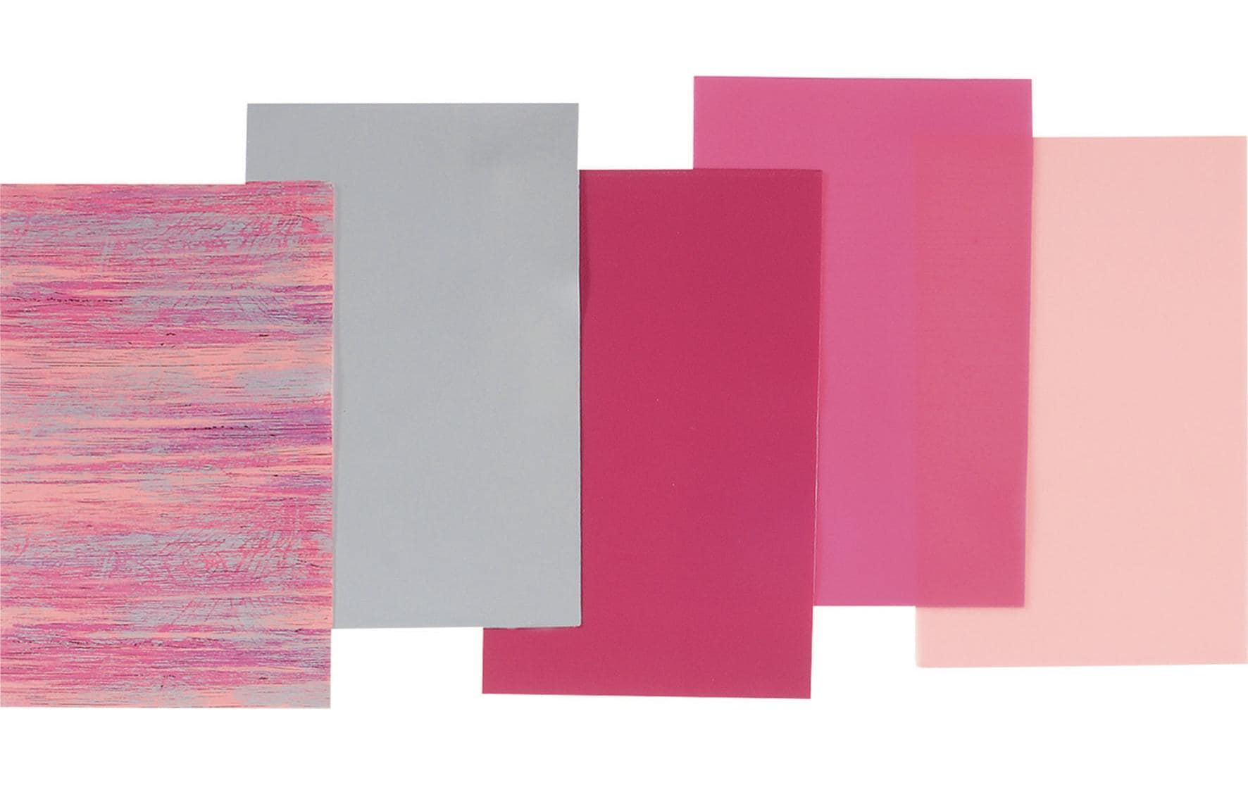 KNORR prandell Verzierwachs, Rosa, 8 × 17,5 cm, 5 Stk., 218308210