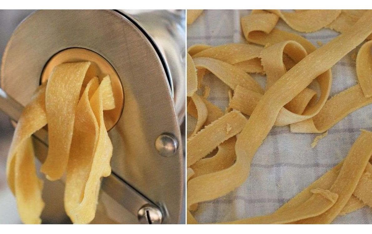 Kenwood Pasta-Einsatz Pappardelle – für Chef, Pasta Fresca Vorsatz AT910, KAX910ME, Bronze