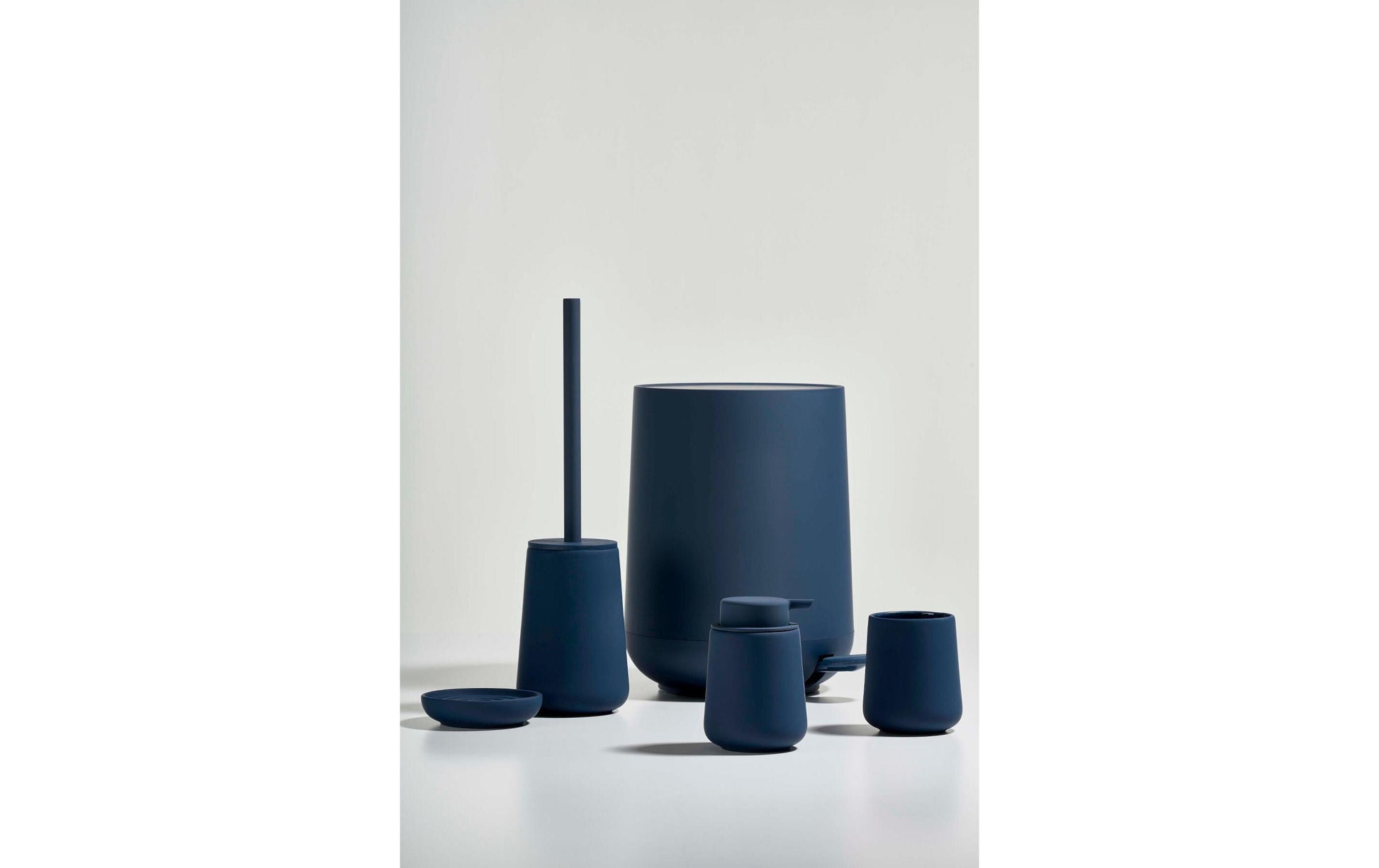 Zone Denmark Seifenschale Nova – Ø11×2,5 cm, Steingut, Blau