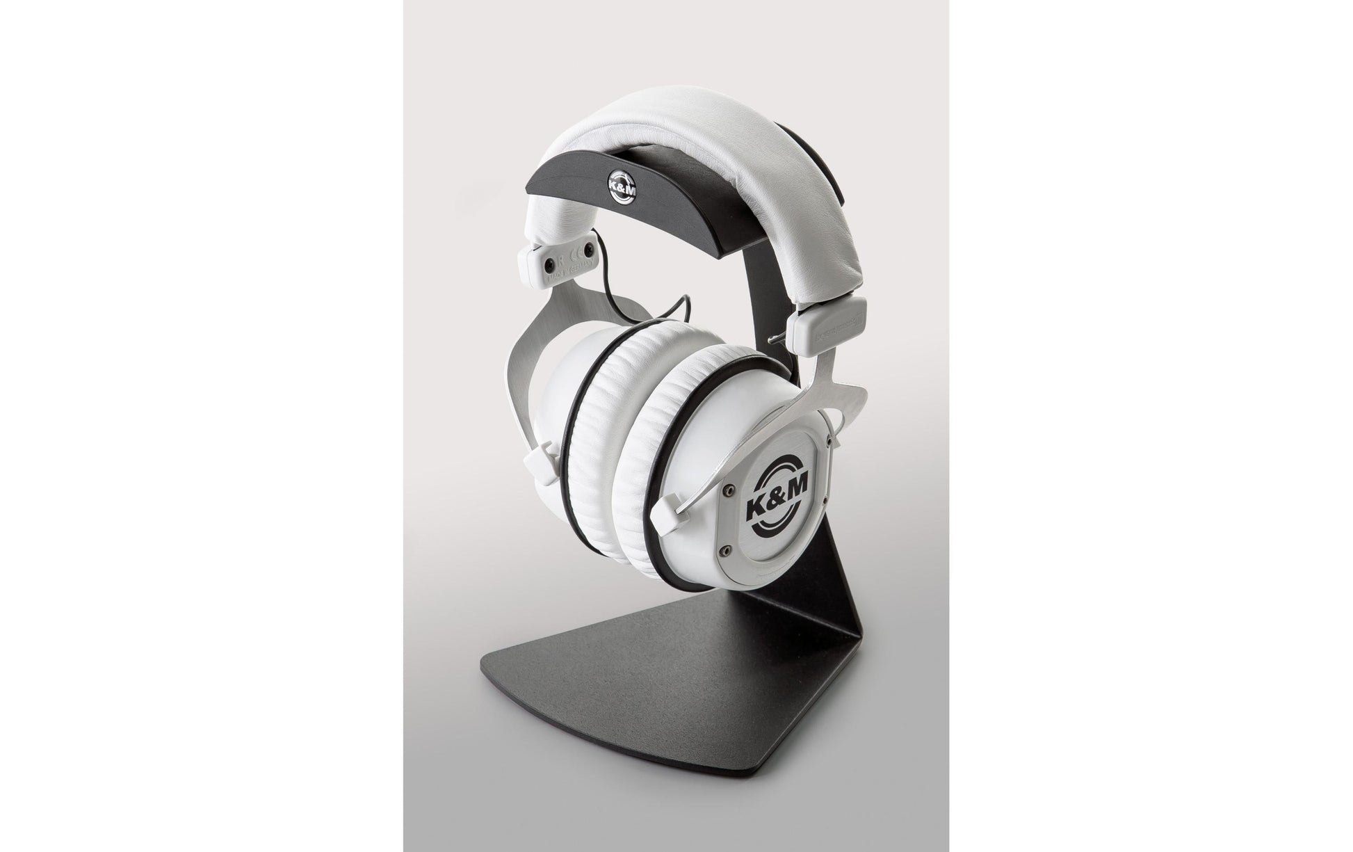König & Meyer 16075 – Headset-Ständer – Gummierte Auflage – Schwarz