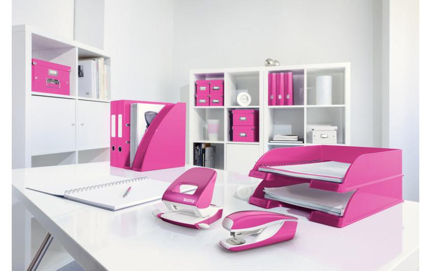 Leitz NeXXt 23.10.5502 – Hefter, metallisch, pink
