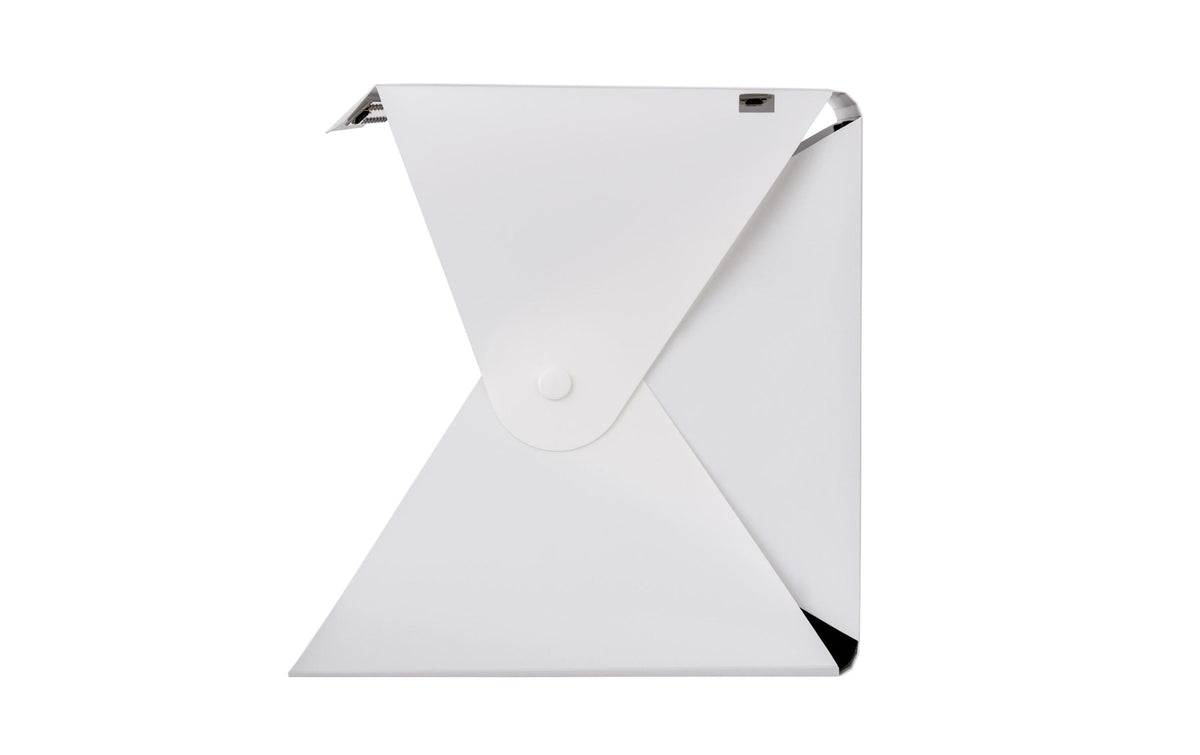 Dörr ML-2020 Aufnahmebox (faltbar) – 20 LEDs, 5500 K, USB – Weiss – 240 × 240 × 220 mm