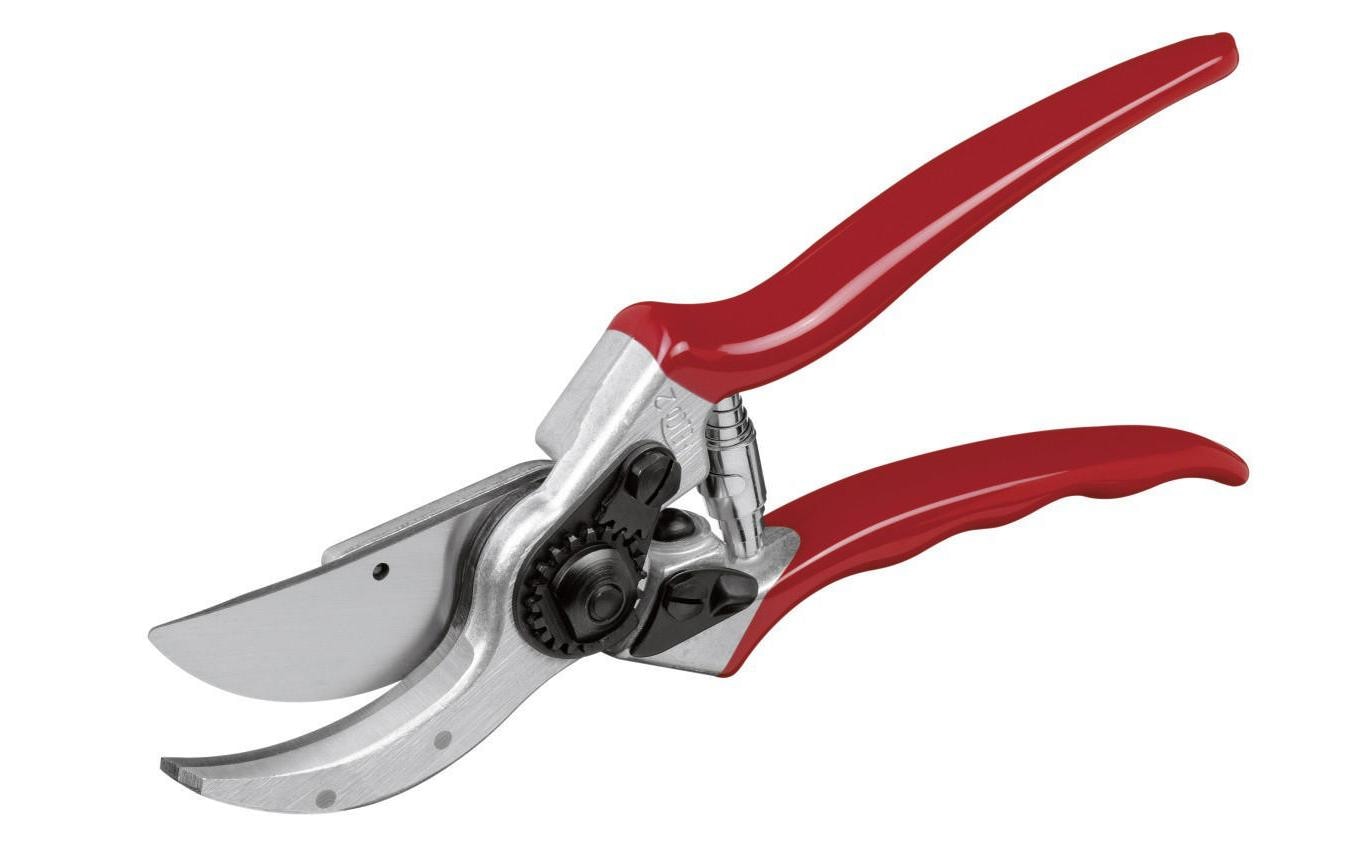 Felco 2 – Gartenschere 215 mm, Aluminiumgriff, Sicherheitssperre, Rot, 1 Stk.