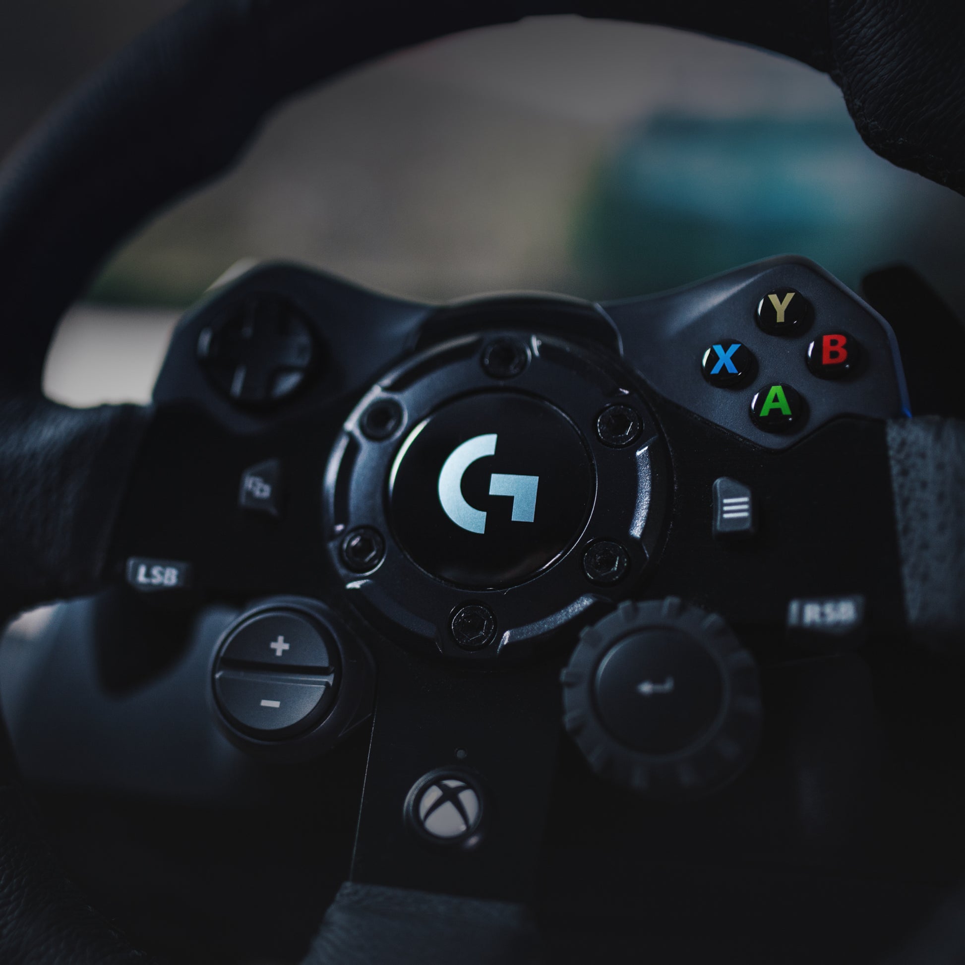 Logitech G G923 Racing Wheel & Pedale – Maus – Kabelgebunden (USB‑A), Schwarz