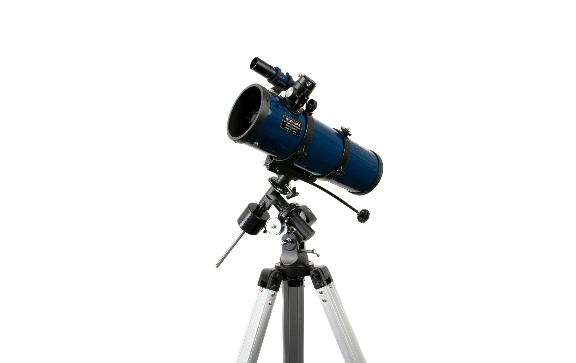 Dörr Delta 30 – Spiegelteleskop, 114 mm, 1000 mm Brennweite, 50×, 200× Vergrösserung, Blau