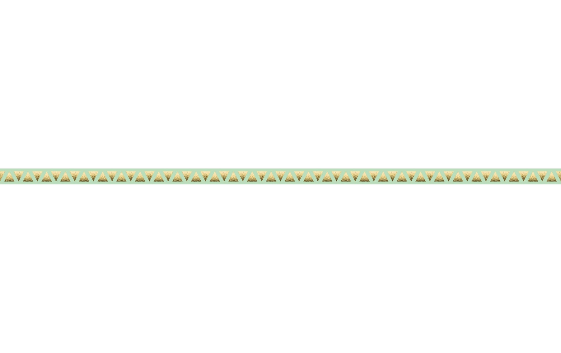 URSUS Washi Tape Grafik – 6,5 mm × 10 m, mehrfarbig (gold, grün) – 4 Rollen, Papier