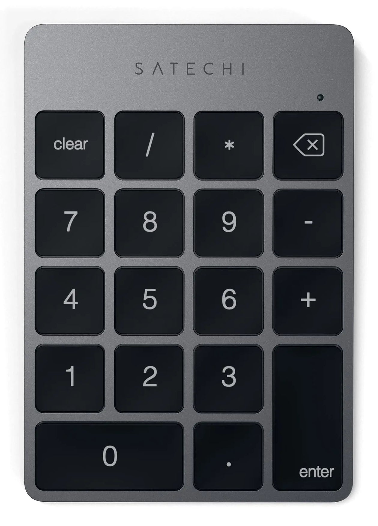 Satechi Mobile Device Tastatur – Tastatur – Bluetooth – USB‑C Ladeport – Grau – für MacBook, iMac, Mac mini