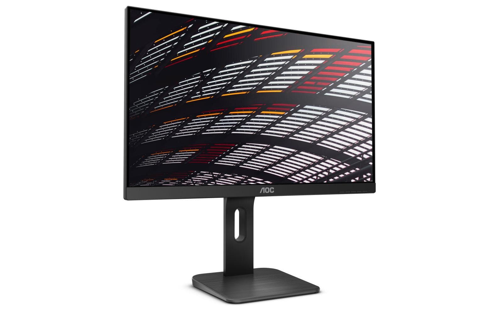 AOC 24X24P1 – Monitor, 24", IPS, 60 Hz, 300 cd/m², Integrierte Lautsprecher, USB-Hub, Schwarz
