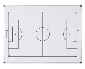 Bi-Office Whiteboard – 90 × 60 cm, lackierter Stahl, magnetisch, Fussballfeld, Wandmontage