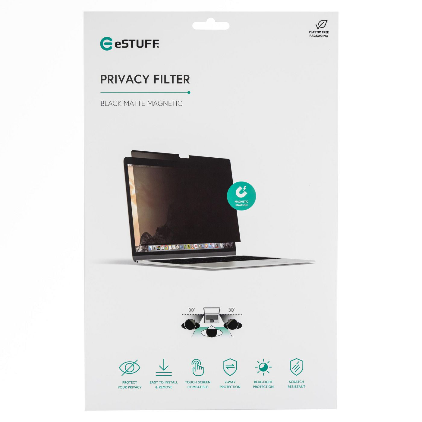 eSTUFF Displayschutz für 15,3"-Bildschirme