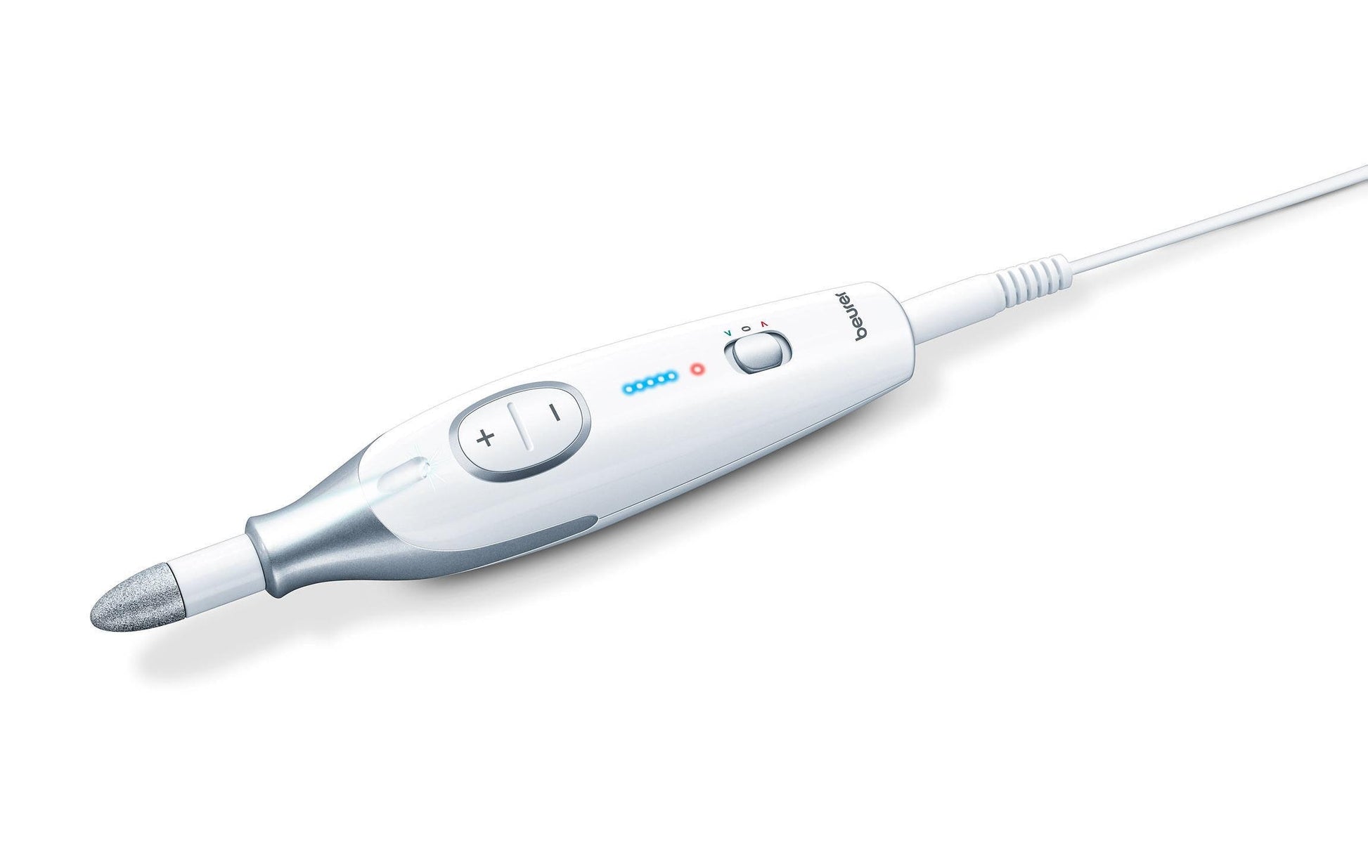 Beurer Maniküre- & Pediküre-Set MP42 – mit LED-Licht – 15,2 cm – weiss