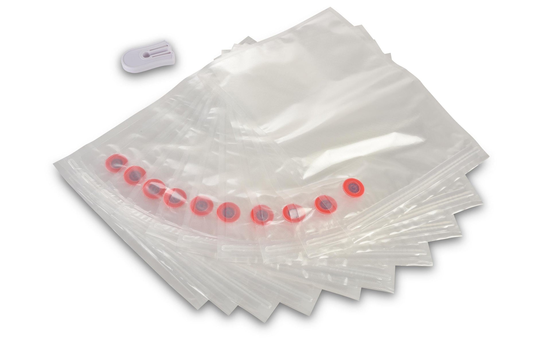 Solis Zip-Vakuumierbeutel – 20 × 23 cm, für Sous-vide-Garer, Tiefkühler, 10 Beutel