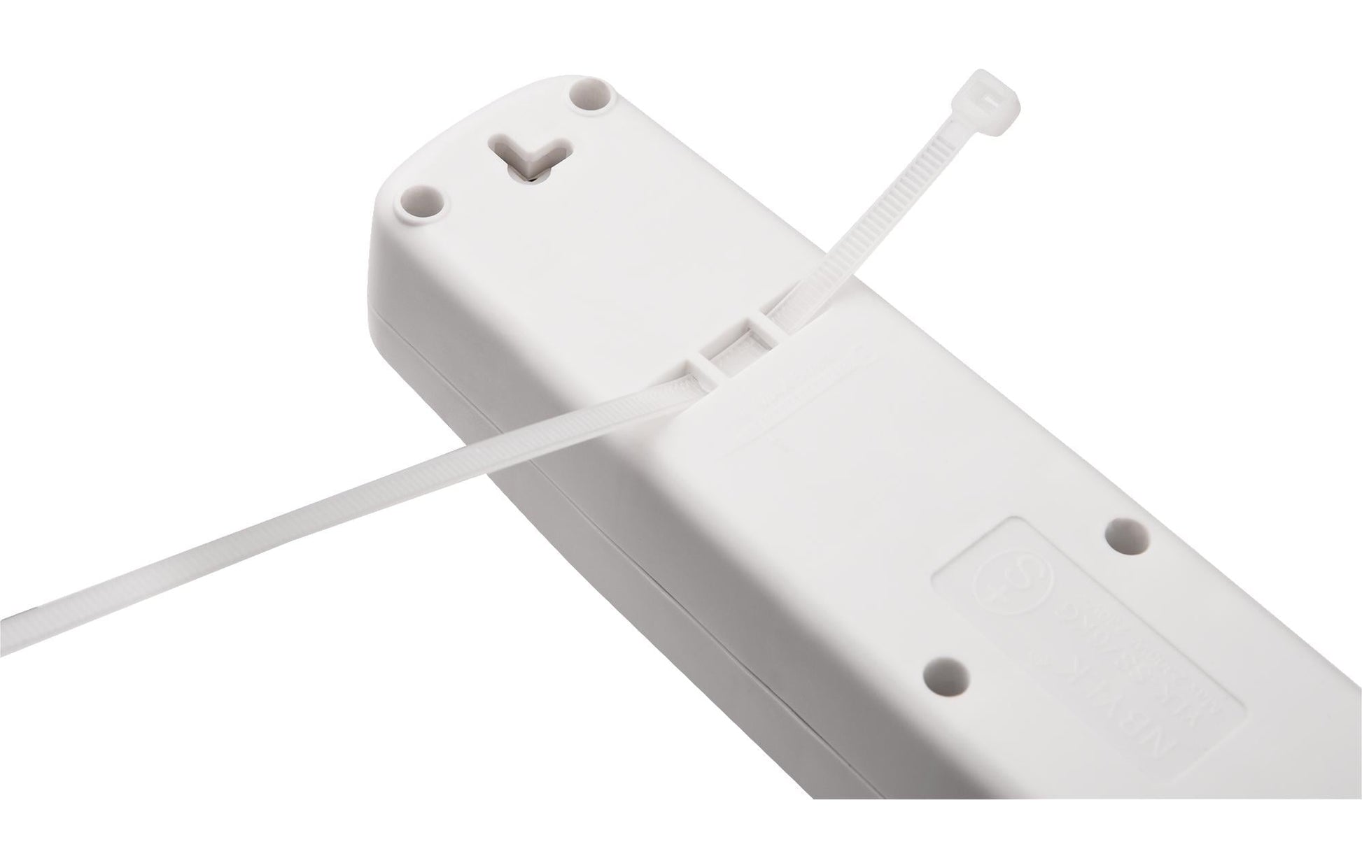 FURBER.power Standard Steckdosenleiste, 7×T13, ohne Schalter, 1,5 m, Eingang T12 – weiss