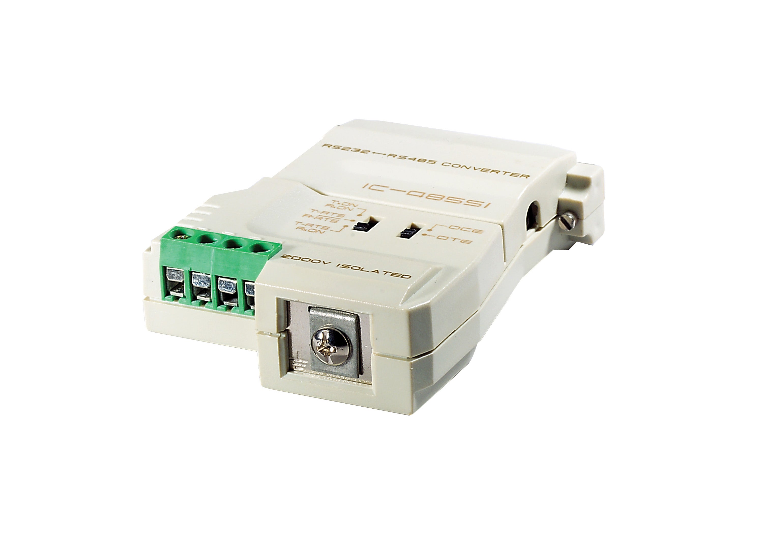 ATEN IC485SI Serieller Konverter RS-232 zu RS-485 – bis 1,2 km, bis 115,2 Kbit/s, DB-25 & 4-pol Terminalblock